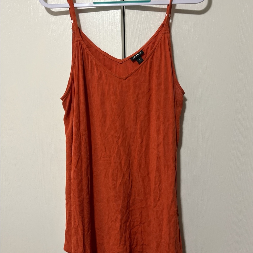 Torrid Rust Camisole Top